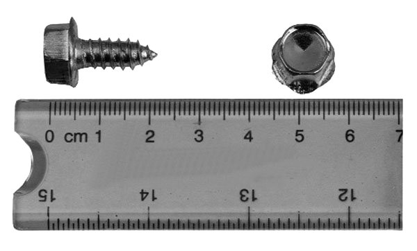 Blechschraube für Garagentor Novoferm, Hörmann, usw. 6,3 x 16 mm