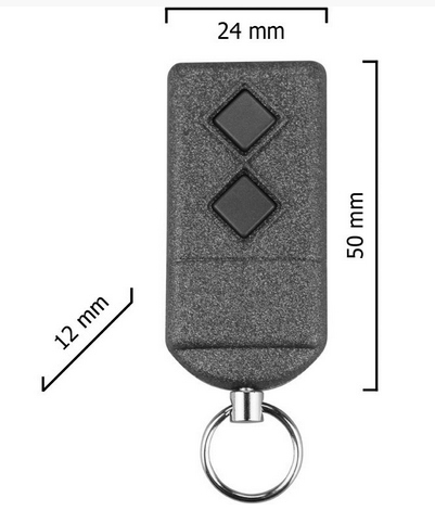 Dickert S5-868A2K00 Handsender, KeeLoq 2 Kanal 868 MHz